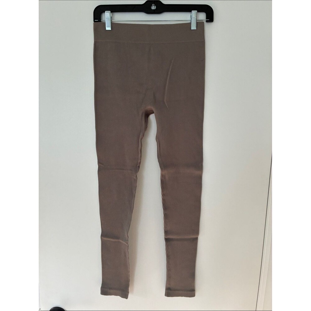 Prettylittlething Ribbed Maternity Leggings